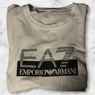 T-shirt EA7 Emporio Armani Beige Taglia M