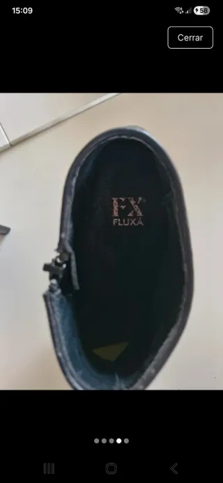 Botines Fluxa Tacón Aguja Puntiagudos