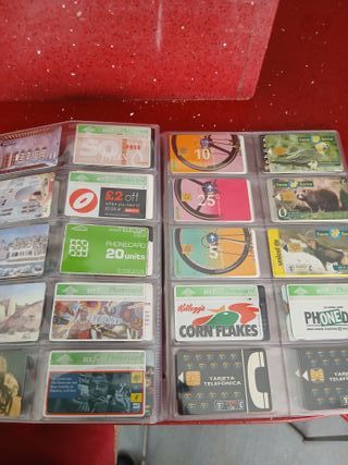 120 Tarjetas Telefónicas Mundiales