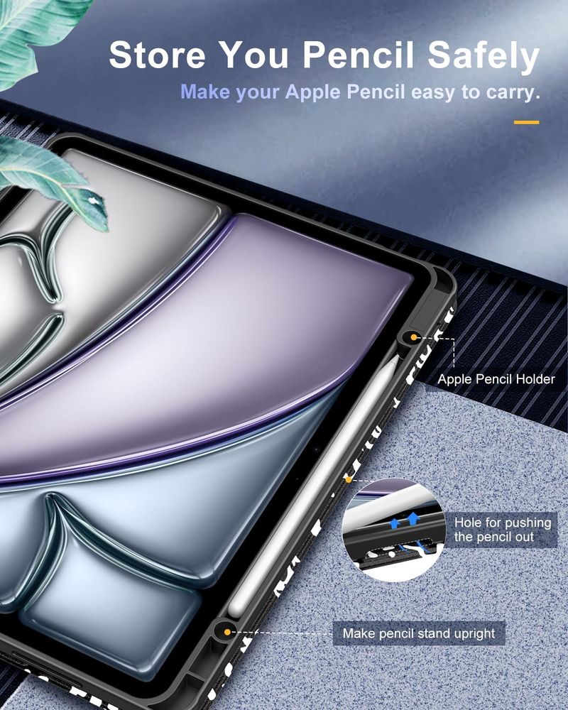 TiMOVO Funda para Nuevo iPad Air 13 Pulgadas(M3/M2 afbeelding 8