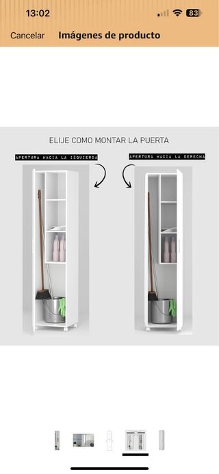 NUEVO, sin abrir!! Armario Escobero Multiusos