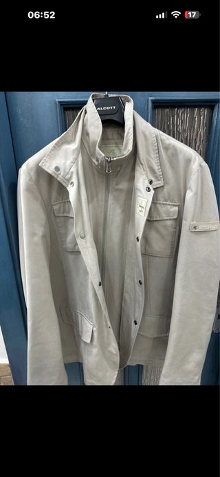 Giubbino uomo beige
