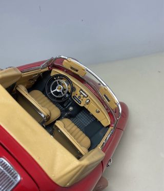 Modellino Porsche 356 1:18 Burago – Rosso, Diecast