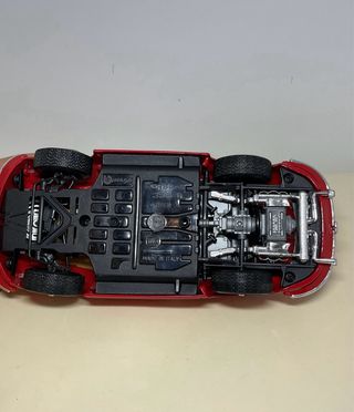 Modellino Porsche 356 1:18 Burago – Rosso, Diecast