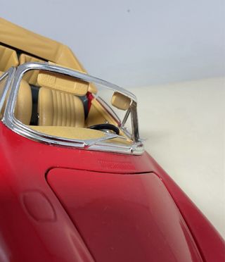 Modellino Porsche 356 1:18 Burago – Rosso, Diecast