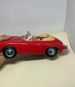 Modellino Porsche 356 1:18 Burago – Rosso, Diecast