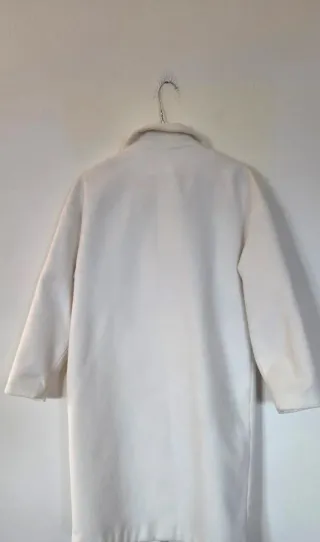 Cappottino bianco Conbipel donna