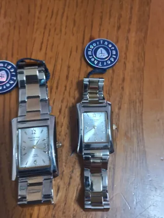 2 Orologi Thermidor Uomo/Donna Oro/Argento