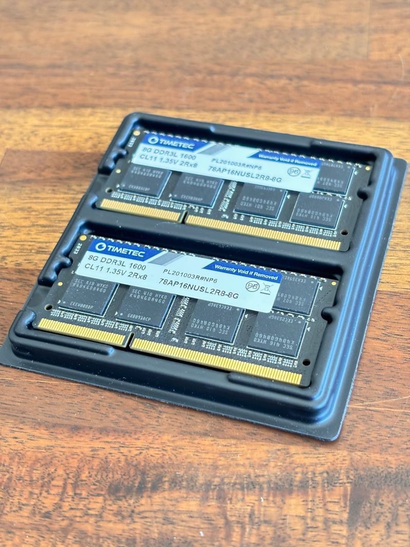 Kit RAM DDR3L Timetec 16GB (2x8GB) 1600MHz afbeelding 2