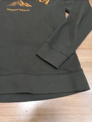 Sudadera Montana verde mujer