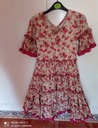 Trajes de flamenca 3-4 años (Lote de 4 trajes)
