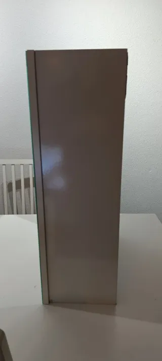 Espejo Baño Armario Cristal y Madera