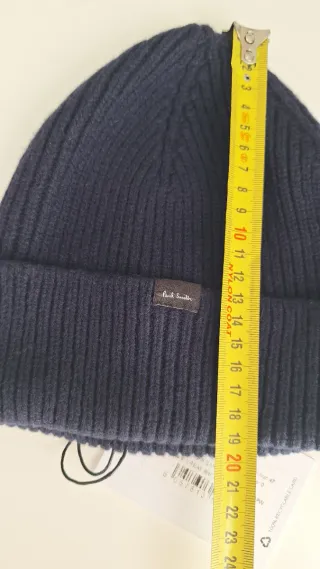 Gorro de Cachemira Paul Smith Azul/Gris