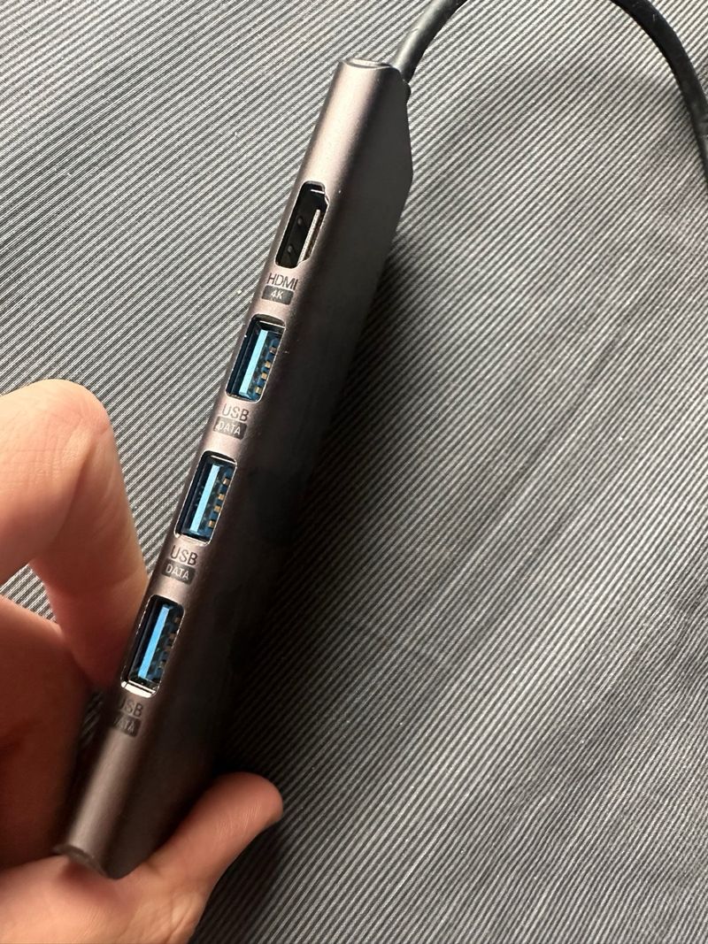 Hub Lemorele 9 en 1 USB-C TC39 Panda afbeelding 3
