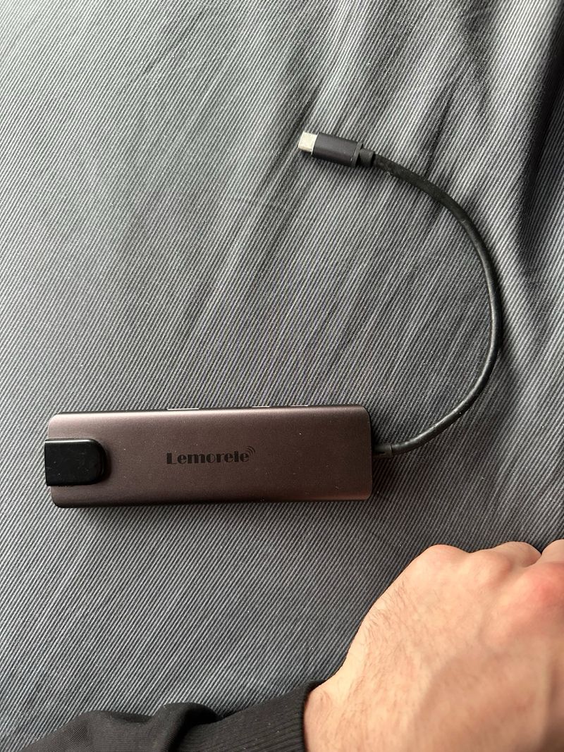 Hub Lemorele 9 en 1 USB-C TC39 Panda afbeelding 2
