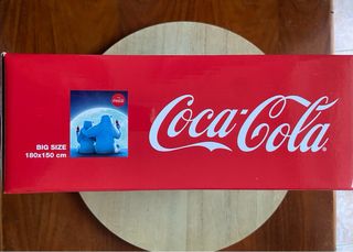 Coperta plaid big size orsetti Coca-Cola 150x180cm