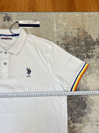 Polo U.S. Polo Assn. Bianco Taglia XL