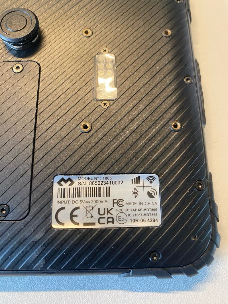 Tablet DMD T865 Thork Racing Adv afbeelding 8