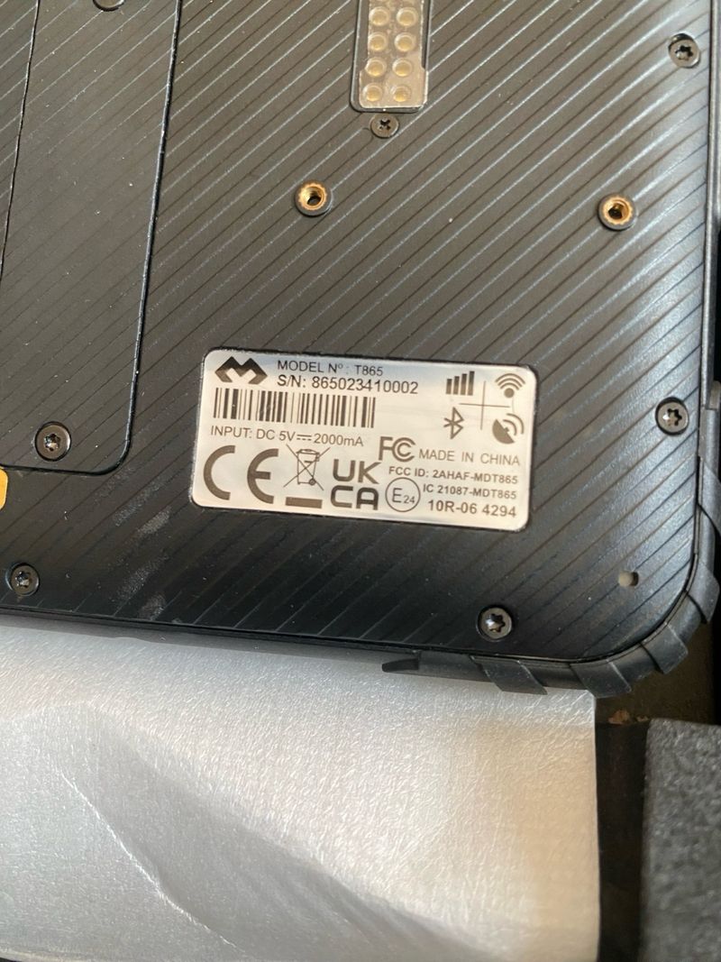 Tablet DMD T865 Thork Racing Adv afbeelding 4