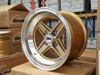 4 llantas targa en 8x13 et0 clásica ORO