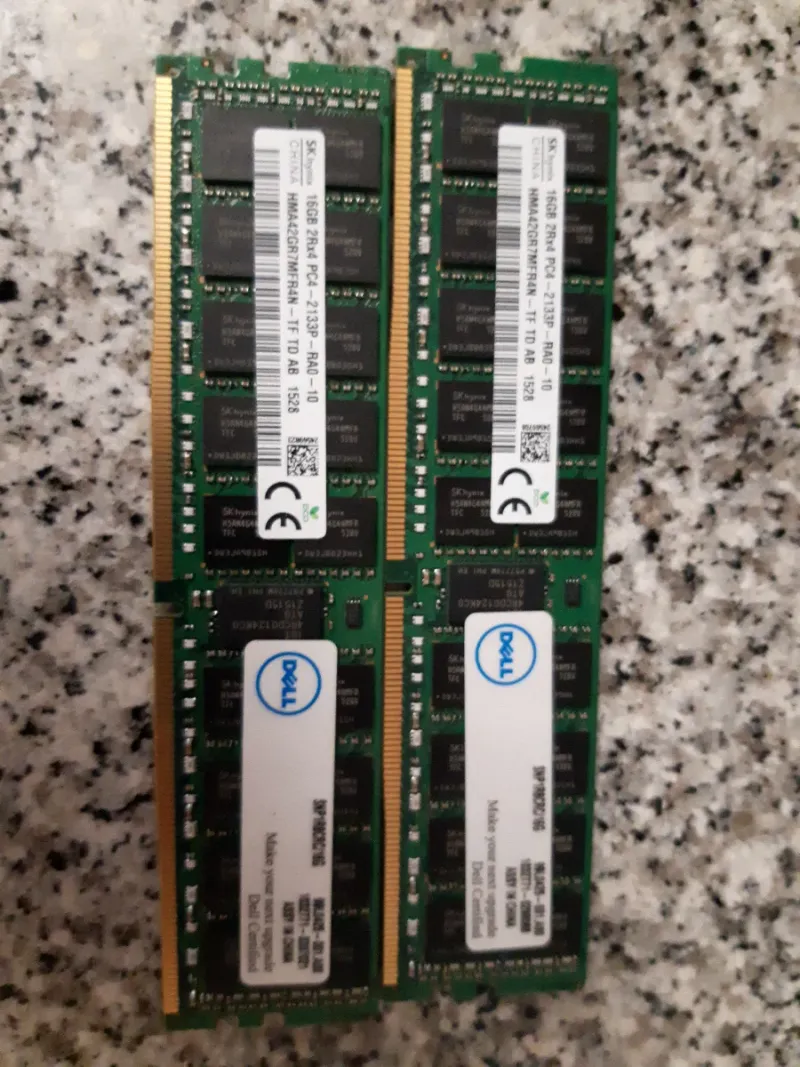 2x SK Hynix 16GB DDR4 PC4-2133P RAM afbeelding 2