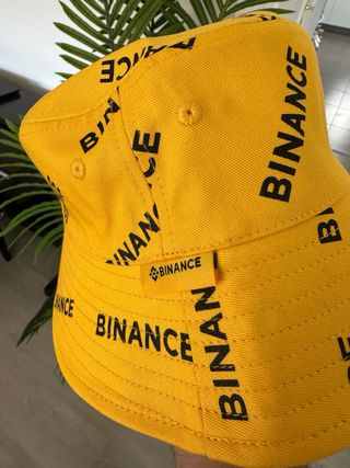 Gorra Sombrero Binance Amarillo Oficial