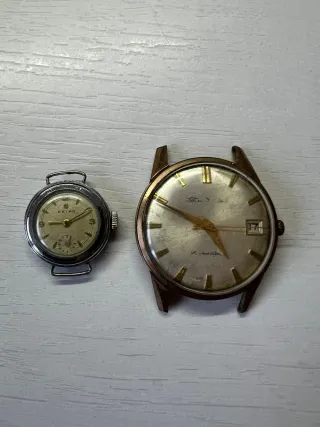 2 Relojes Seiko y Citizen Oro y Plata