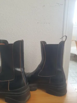 Stivali Zara Uomo Donna Neri