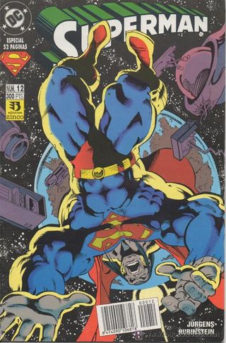 Cómic Superman no 12 ( E. Zinco 1994 )