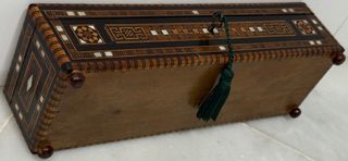 ANTIGUA CAJA TARACEA MEDIADOS SIGLO XX