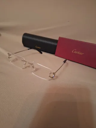 Occhiali Cartier Argento