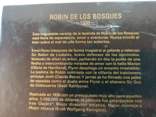DVD Robin de los Bosques Errol Flynn 1938