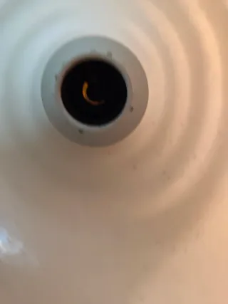 Lampadario 4 luci oro e trasparente