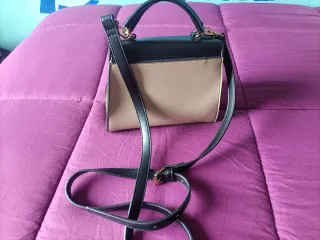 Bolso Atmosphere Negro y Beige
