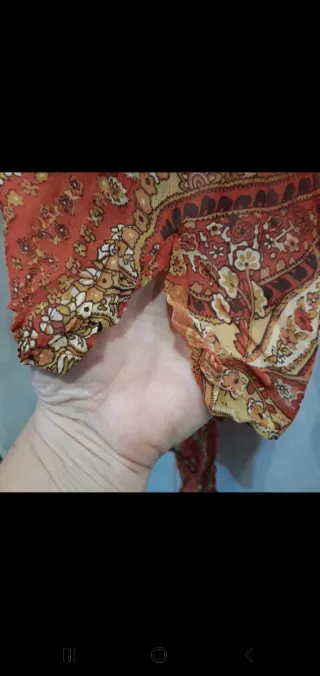 Túnica Vestitino fantasia oro arancio taglia unica