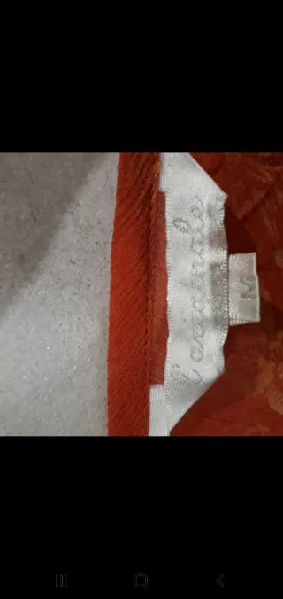 Túnica Vestitino fantasia oro arancio taglia unica