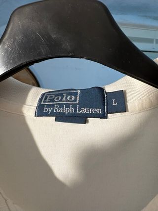 Polo Ralph Lauren Maglia Bianca Taglia L