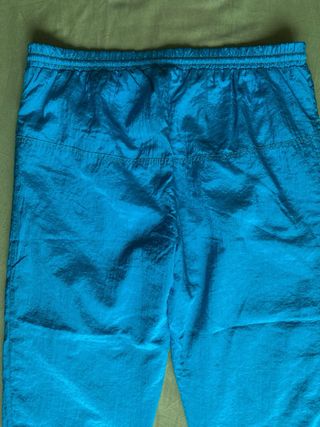 Pantaloni Puma Vintage Acetato Shiny Celeste