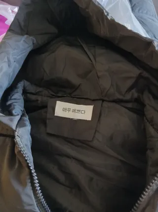 Chaleco acolchado negro