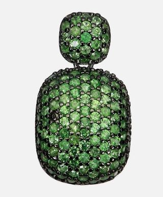 Colgante Plata con Tsavoritas Naturales