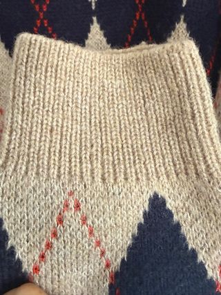 Jersey rombos talla XL