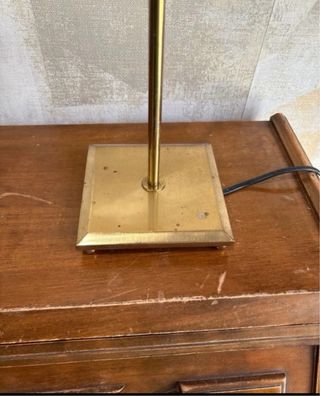 Coppia Lampade Anna Lari Oro Metallo