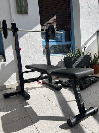 Juego Mancuernas Ajustables Pesas Gimnasio