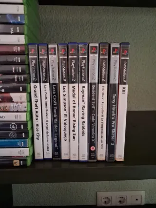 Lote 10 Juegos PS2: Grand Theft Auto, Tomb Raider,