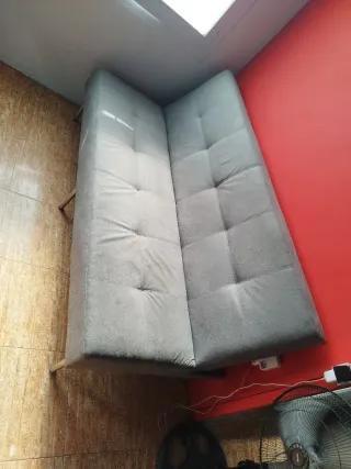 Sofá Cama Click Clack Gris