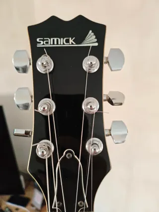 Guitarra Samick San 450 CH Roja