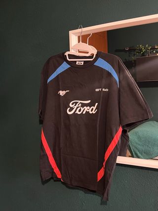 Camiseta Ford Mustang GT 5.0 Negra