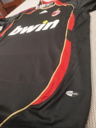 Camiseta AC Milan 2005/06 Bwin Adidas Retro
