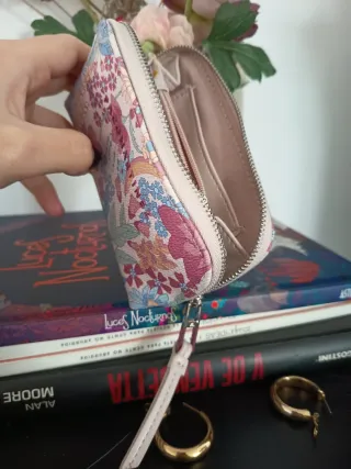 Cartera monedero Paco Martinez floral