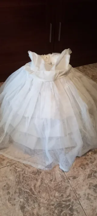 Cancán Fallera Blanco Talla 55